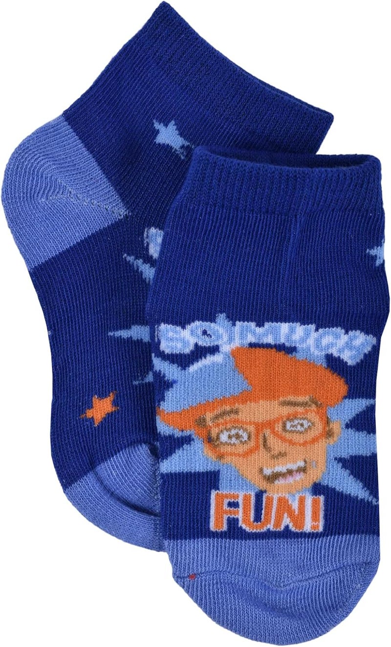 Blippi Kids Quarter Socks - Image 3